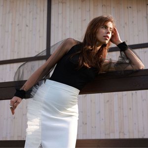 Джемпер боди женский MINAKU: PartyDress чёрный
