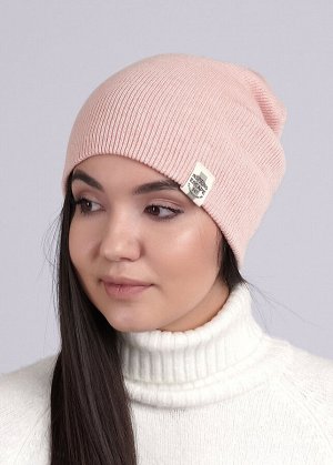 Шапка. Цвет: розовый
