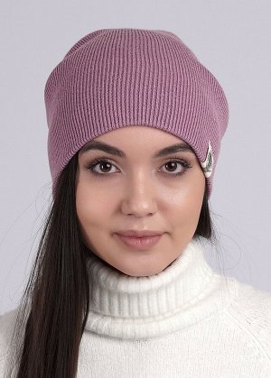 Шапка. Цвет: т.розовый