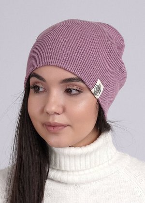 Шапка. Цвет: т.розовый