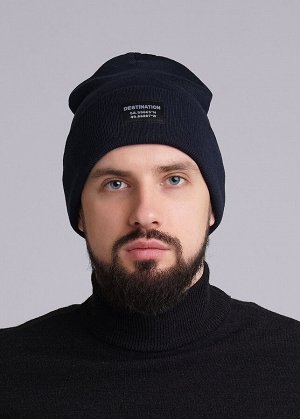 Шапка. Цвет: т.синий