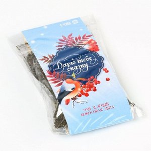 Чай новогодний зелёный «Дарю тебе сказку» , вкус: кокосовая мята, 50 г