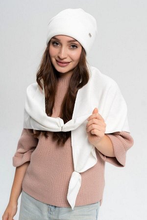 61g004 Комплект шапка 54-58 см, косынка
Шапка, полный флис , трикотаж , евроангора