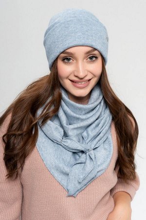 61g005 Комплект шапка 54-58 см, косынка
Шапка, полный флис , трикотаж евроангора