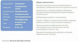 Перчатки медицинские смотровые, диагностические латексные нестерильные неопудренные DERMAGRIP EXTRA