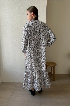 Платье женское  VINTAGE071/02/Белый, розовый