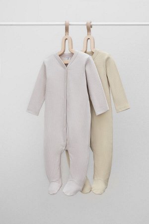 Комбинезон(Осень-Зима)+baby (серый туман, фисташковый мусс)