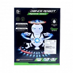 Время игры Робот «Танцор», ездит, произвольное движение, световые и звуковые эффекты, работает от батареек