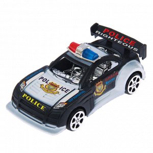 Машина инерционная "Полиция", цвета МИКС