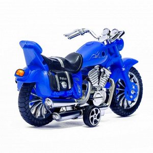 Мотоцикл инерционный "Чоппер", цвета МИКС