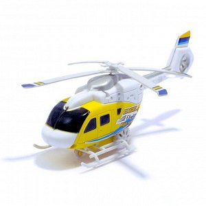 Вертолёт инерционный «Спасатель», цвета МИКС