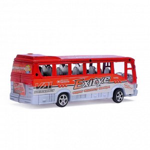 Автобус инерционный «Экскурсионный», цвета МИКС