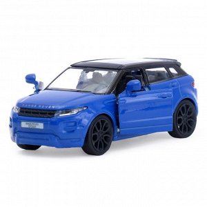 Машина металлическая "Land rover range evoque" синяя  12,5см,открыв. двери,инерц  EVOQUE-BU   420164