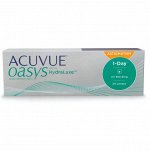 Однодневные контактные линзы  ACUVUE OASYS 1-DAY for ASTIGMATISM (30 линз)