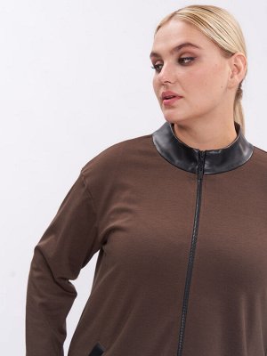 ARTESSA Кардиган на молнии ZGA03206BRW19