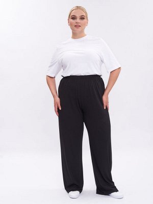 Брюки из вискозы BB70103BLK01