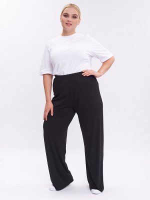 Брюки из вискозы BB70103BLK01