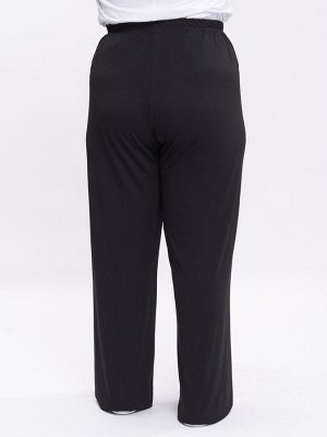 Брюки из вискозы BB70103BLK01