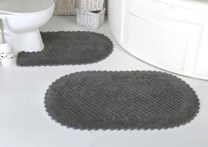 Набор ковриков для ванной кружевной prior 60x100 + 50x70 см 1/2