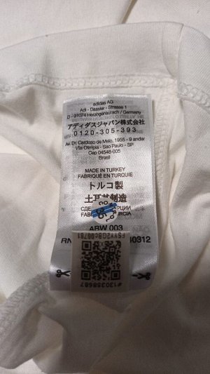Футболка Y-3 Yohji Yamamoto Adidas оригинал Япония