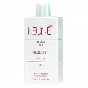 Keune Keratin Curl 1:1 нейтрализатор интенс.увлажн. фикс.результат хим.завивки 1л флакон 1шт / шт / 10063 / 525883