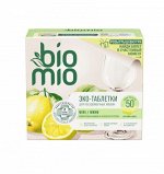 Таблетки для посудомоечной машины BioMio Bio-Tabs Multi, Бергамот и Юдзу,10г/50шт.