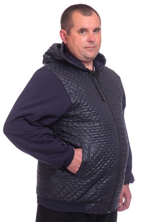 Куртка Куртка ветровка утепленная (стеганный синтепон 100 г/м), ткань плащевая,рукав трикотажный (футер с начесом) , подкладка акрилл, 2 внешних кармана с листочкой, низ куртки на рибане Цвет изделия 