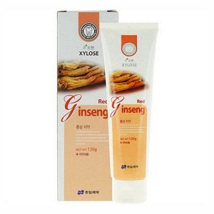 Hanil Special XYLOSE RED Ginseng Зубная паста с экстрактом женьшеня 130гр 1/100