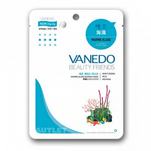 All New Cosmetic Vanedo Beauty Friends Детокс - маска для лица с эссенцией морских водорослей 25 гр