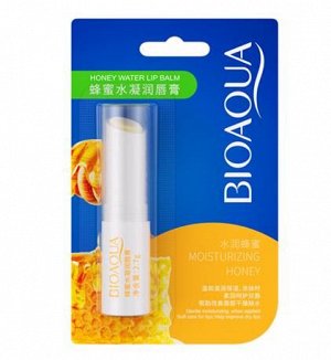 Bioaqua бальзам д/губ 2,7гр. увлажн. защита экст.меда блистер 1шт / 576шт / BQY22071 / 322071