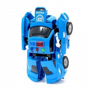 Робот «Полицейский», трансформируется, световые и звуковые эффекты