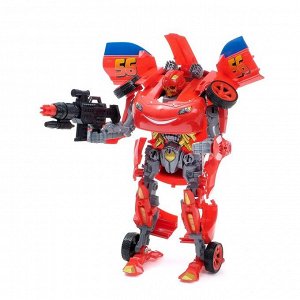 Робот-трансформер «Автобот-тачка» с оружием