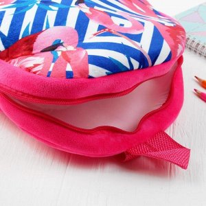 Мягкий рюкзак "Фламинго"