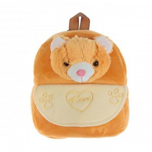 Мягкий рюкзак "Мишка" с сердцем