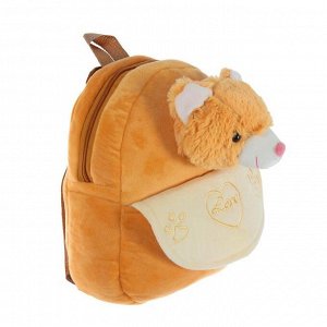 Мягкий рюкзак "Мишка" с сердцем