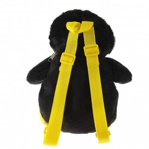 Мягкий рюкзак "Пингвин" желтые лапки