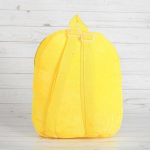 Мягкий рюкзак "Единорог" с пайетками, цвет жёлтый