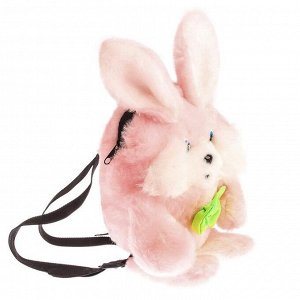 Мягкая игрушка-рюкзак «Заяц», 37 см, МИКС