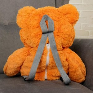 Мягкая игрушка-рюкзак «Медведь», МИКС