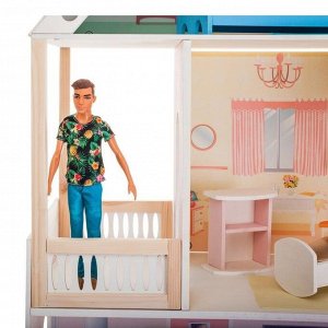 Кукольный домик «Поместье Риверсайд», с мебелью