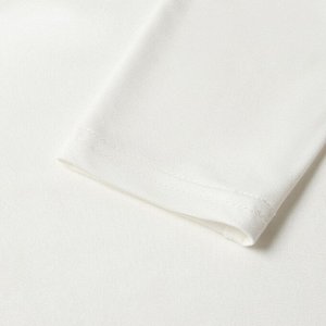 Лонгслив с драпировкой женский MIST: Classic Collection, молочный