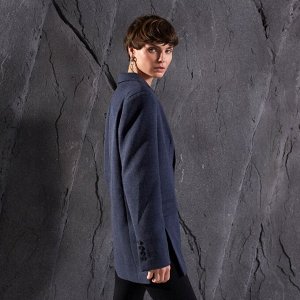 Пиджак женский с боковыми разрезами MIST размер, цвет синий