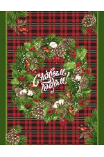 Полотенце кухонное вафельное &quot;Год Змеи&quot; 7 50*63