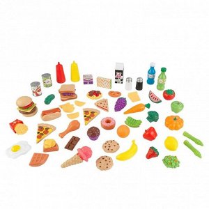 Игровой набор еды «Вкусное удовольствие» 65 элементов