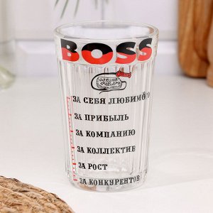 Стакан граненый Boss, 250 мл