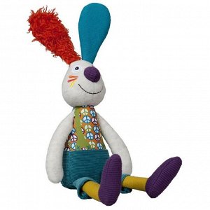 Мягкая игрушка Ebulobo «Кролик Джеф» с погремушкой внутри