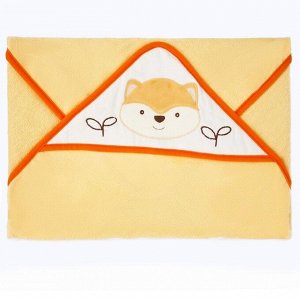 Подарочный набор «Хитрый лисенок» полотенце, погремушка и подушка