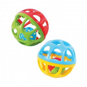 Развивающая игрушка «Мяч-погремушка» 10 см Playgo
