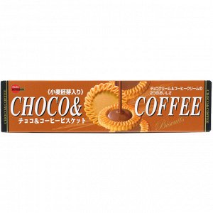 Печенье  CHOCO & COFFEE BISCUIT 108 гр 1/48