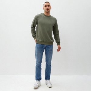 Джемпер мужской MINAKU: Basic line MAN, цвет хаки